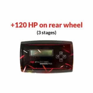 120 HP on rear wheel tuner for dodge ram