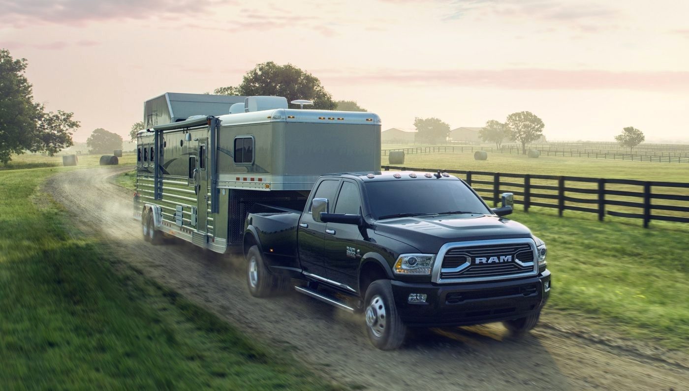 Dodge Ram with trailer